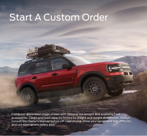 Start a custom order | Park Ford Of Mahopac in Mahopac NY