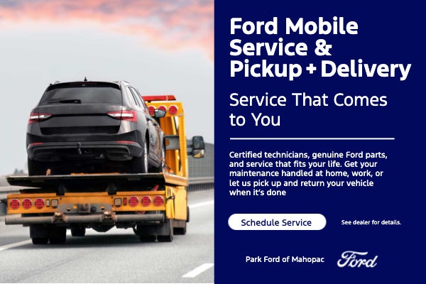 Ford Mobile Service & Pickup?+?Delivery
