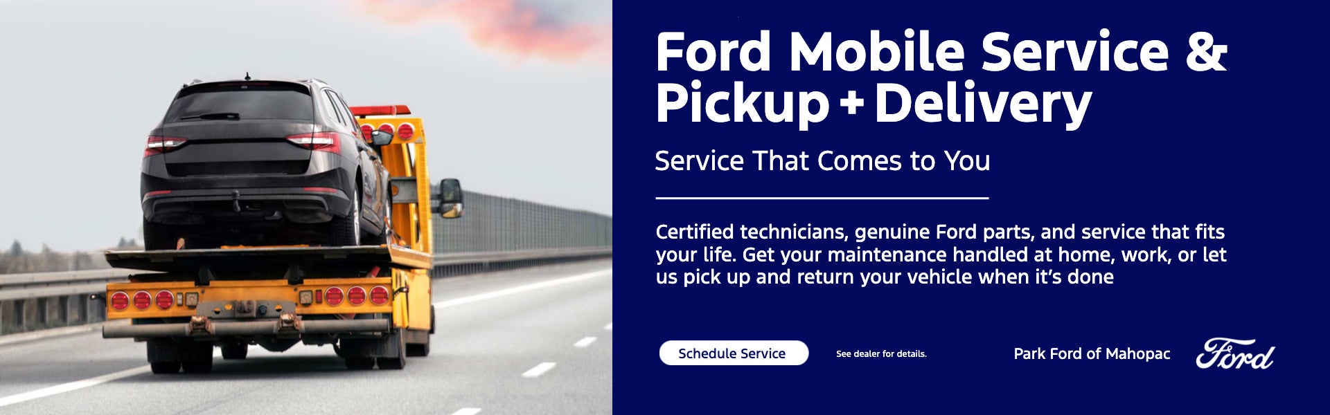 Ford Mobile Service & Pickup?+?Delivery
