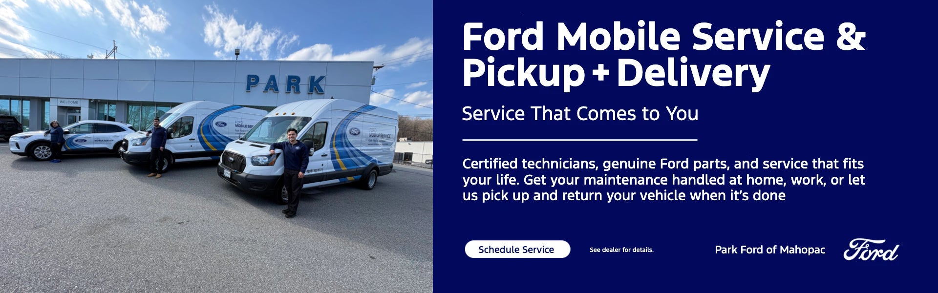 Ford Mobile Service & Pickup?+?Delivery