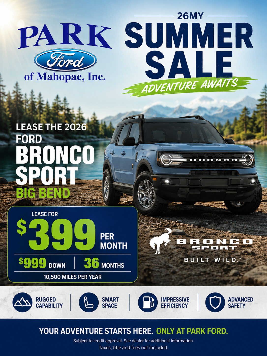 2026 Ford Bronco Sport
Big Bend